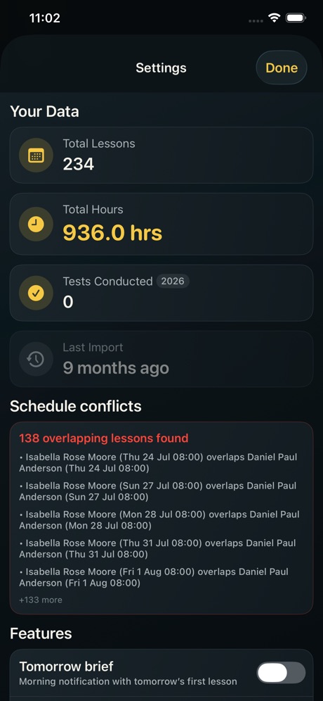 DriveTime Simplify on iPhone, screen 3 of 4