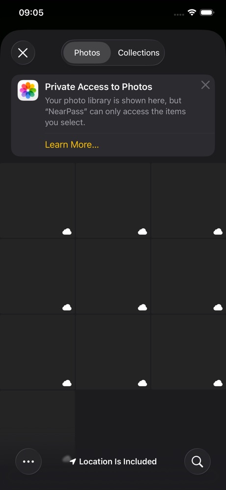 NearPass on iPhone, screen 4 of 4